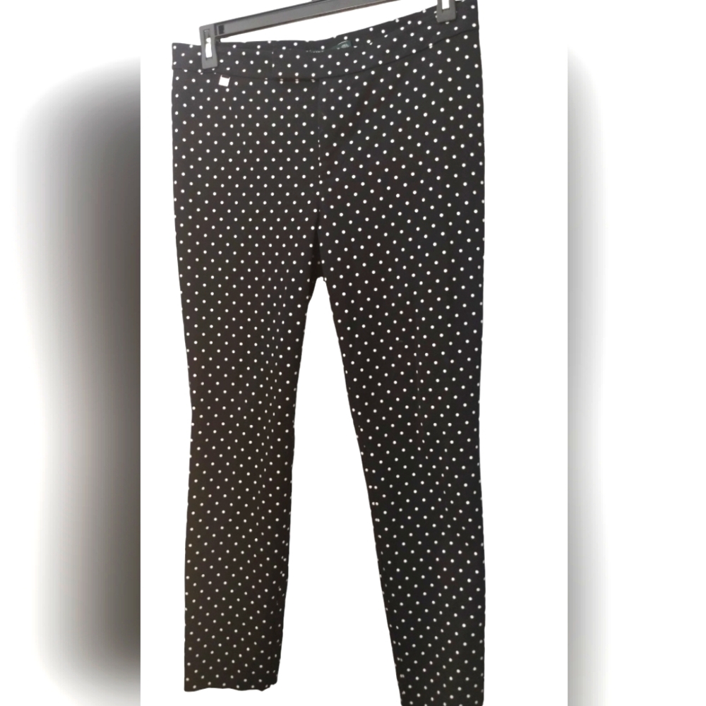 Lauren Ralph Lauren Polka Dot Stretch Pants